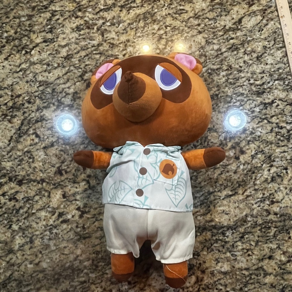 Nintendo Animal Crossing Tom Nook Plush 18 Inch Large Stuffed‎ Animal Toy